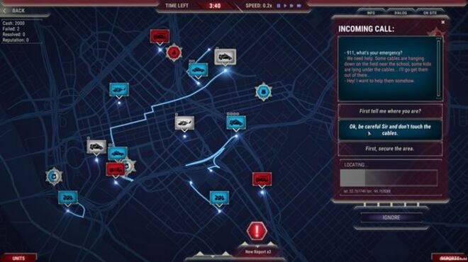 911 Operator Single City Run PC Crack