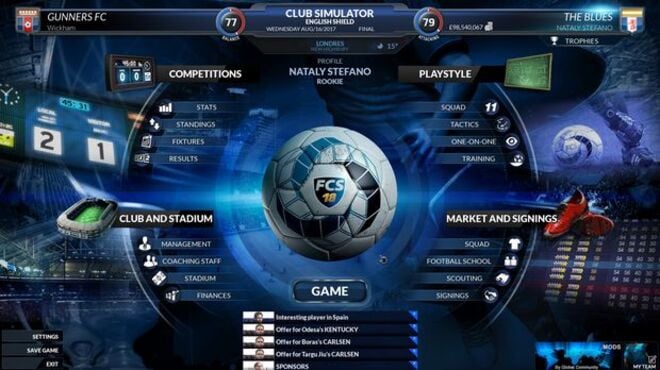 Football Club Simulator - FCS 18 PC Crack