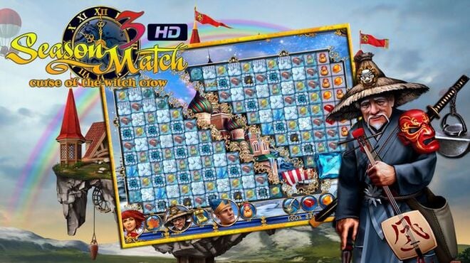 Season Match 3 - Curse of the Witch Crow PC Crack