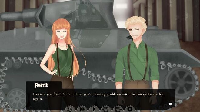 Panzer Hearts - War Visual Novel PC Crack Panzer Hearts - War Visual Novel PC Crack