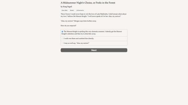 A Midsummer Night's Choice PC Crack A Midsummer Night's Choice PC Crack