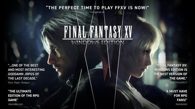 FINAL FANTASY XV WINDOWS EDITION PC Crack