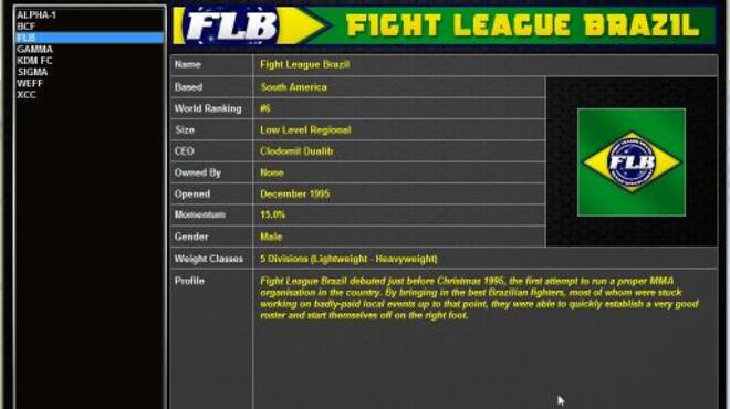 World of Mixed Martial Arts 3 PC Crack World of Mixed Martial Arts 3 PC Crack