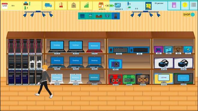Shop Manager : Video Game Tycoon PC Crack Shop Manager : Video Game Tycoon PC Crack