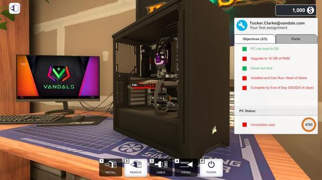 PC Building Simulator v1.9.2 PC Crack