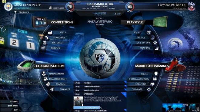 Football Club Simulator FCS 21 PC Crack