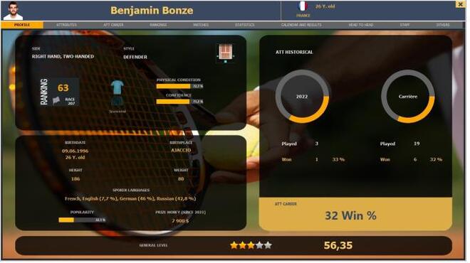 Absolute Tennis Manager PC Crack