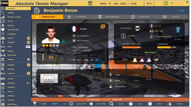 Absolute Tennis Manager Torrent Download