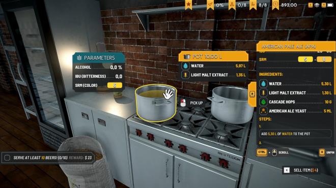 Brewpub Simulator v20230814 PC Crack