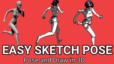 Featured Easy Sketch Pose Free Download