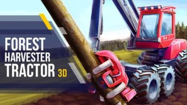Featured Forest Harvester Tractor 3D Free Download