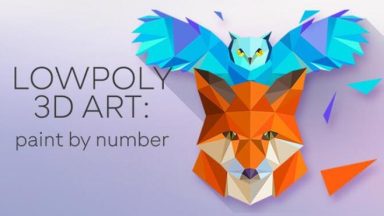 Featured LowPoly 3D Art Paint by Number Free Download