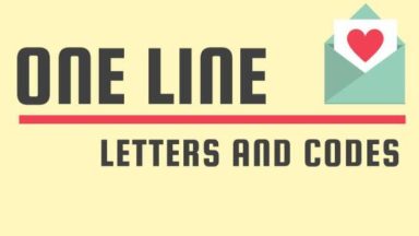 Featured One Line Letters and Codes Free Download