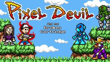 Featured Pixel Devil and the Broken Cartridge Free Download