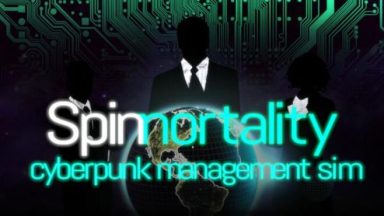 Featured Spinnortality cyberpunk management sim Free Download