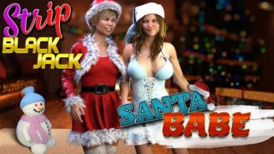 Featured Strip Black Jack Santa Babe Free Download
