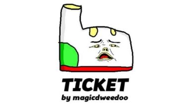 Featured Ticket Free Download