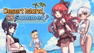 Featured Desert Island in Summer Free Download