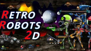 Featured RETRO ROBOTS 2D Free Download