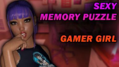 Featured Sexy Memory Puzzle Gamer Girl Free Download