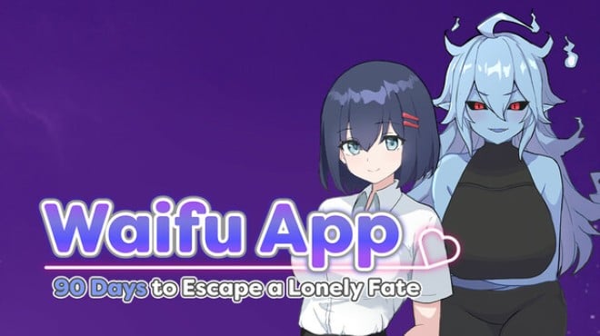 Waifu App: 90 Days to Escape a Lonely Fate Free Download