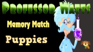 Featured Professor Watts Memory Match Puppies Free Download