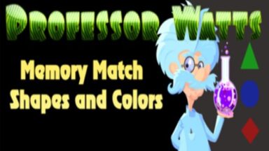 Featured Professor Watts Memory Match Shapes And Colors Free Download