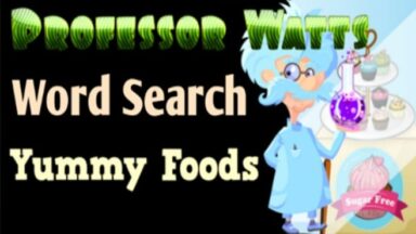 Featured Professor Watts Word Search Yummy Foods Free Download