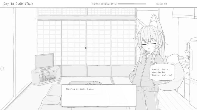 Living with a Little Fox Girl PC Crack
