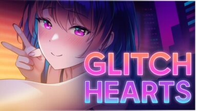 Featured Glitch Hearts Free Download