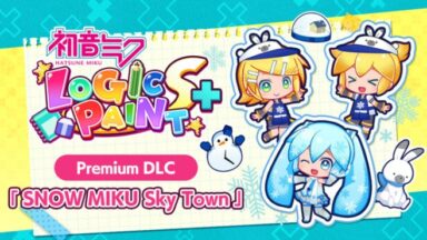 Featured Hatsune Miku Logic Paint S SNOW MIKU Sky Town Free Download