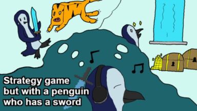 Featured Strategy game but with a penguin who has a sword Free Download