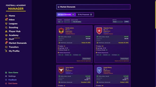 Football Academy Manager PC Crack