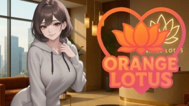 Featured orange lotus Free Download