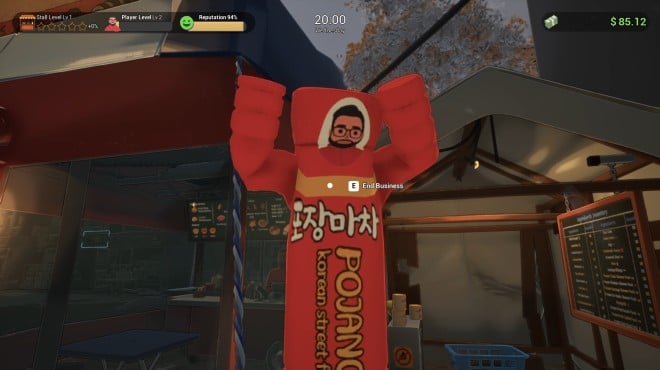 POJANGMACHA Korean Street Food Management Simulator PC Crack