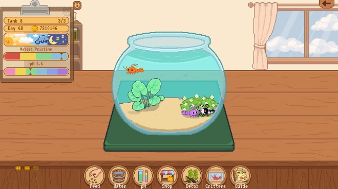 Tiny Glass Tank: Dwarf Shrimp and Friends PC Crack