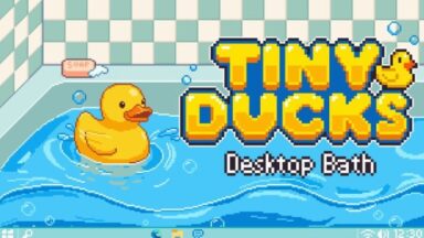 Featured Tiny Ducks Desktop Bath Free Download