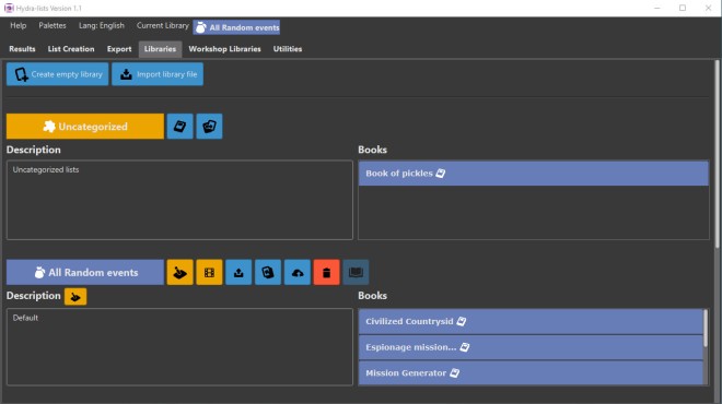 Hydra Lists: Roll Table Maker Torrent Download Hydra Lists: Roll Table Maker Torrent Download