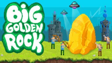 Featured Big Golden Rock Free Download
