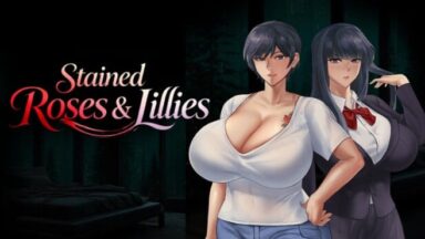 Featured Stained Roses Lilies Free Download