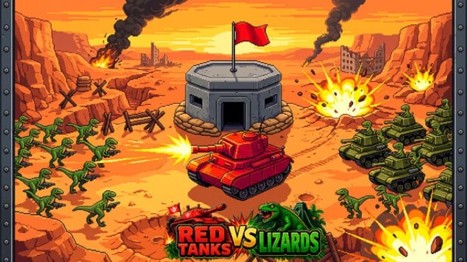 Red Tanks vs Lizard Free Download