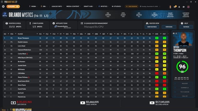 Draft Day Sports: Pro Basketball 27 Torrent Download
